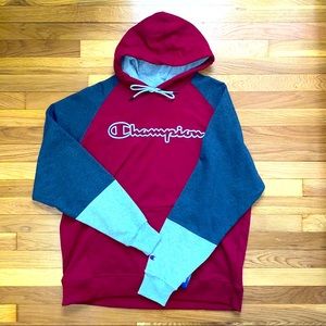 Champion Color Block Hoodie